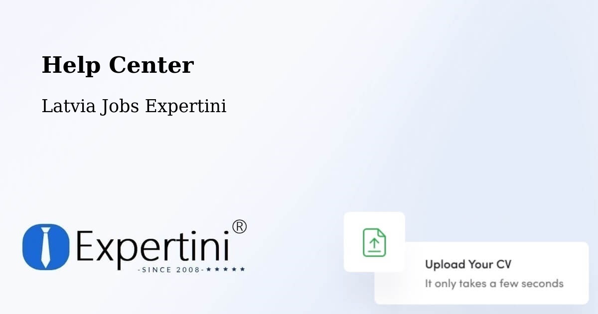 Help Center – Alsunga - Latvia Jobs Expertini