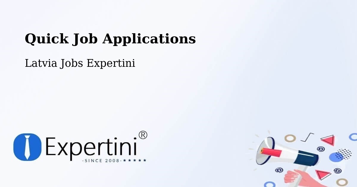 Quick Apply Feature – Alsunga - Latvia Jobs Expertini