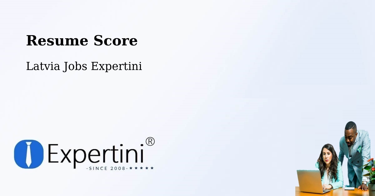 Resume Score & Job Description Match Tool – Alsunga - Latvia Jobs Expertini