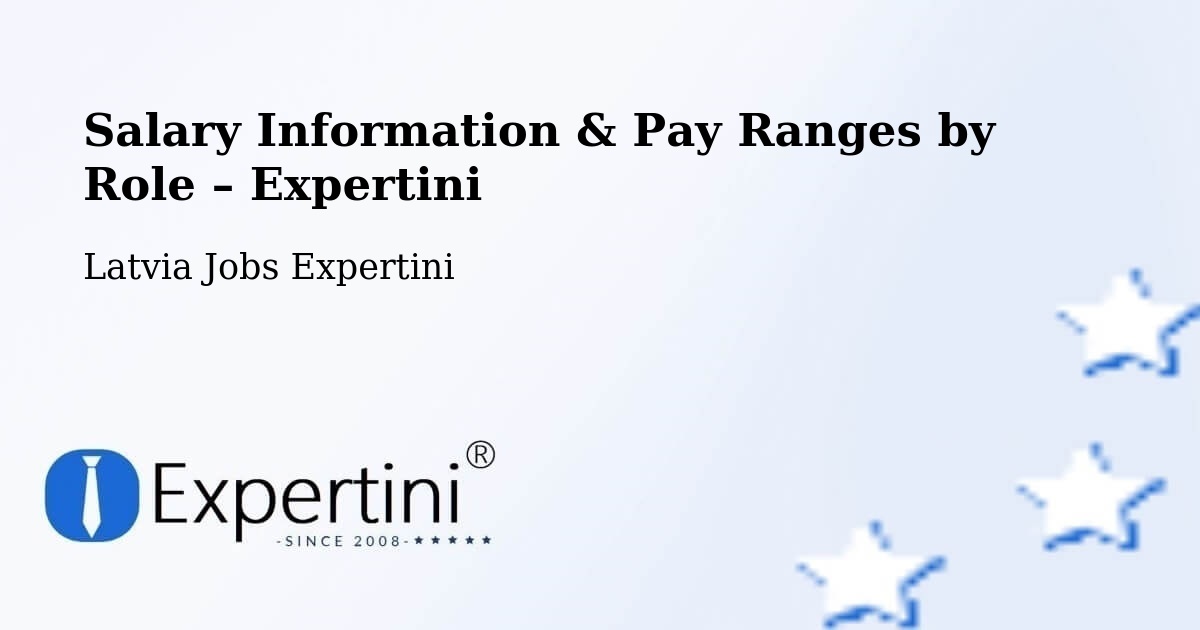 Salary Information & Pay Ranges – Alsunga - Alsunga, Latvia Jobs Expertini
